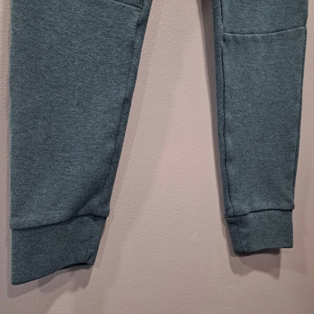 American Eagle Flex Joggers‎ XS Teal Green Athletic Sweatpants Zipper Pockets